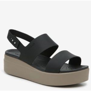 Crocs Brooklyn Low Wedge Sandal - Women's Size 7.5